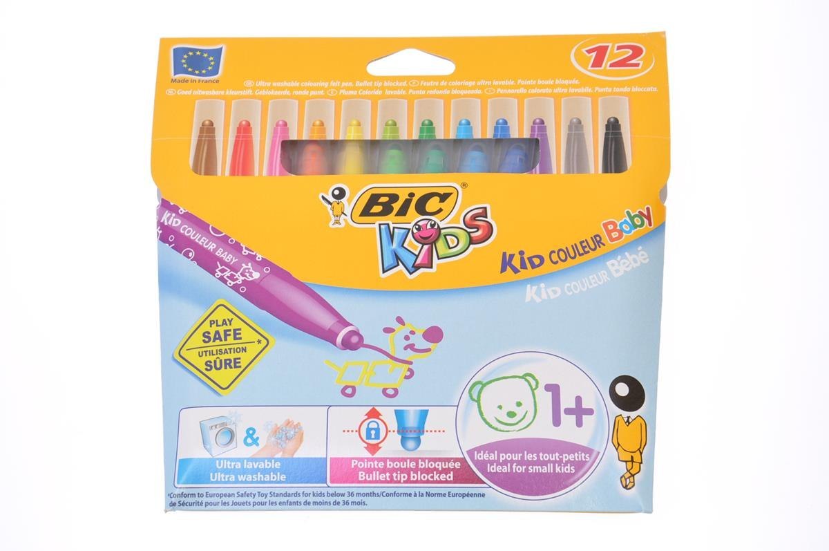 TIPPS BIC KIDS KID COULEUR BABY BOX 12 STK.